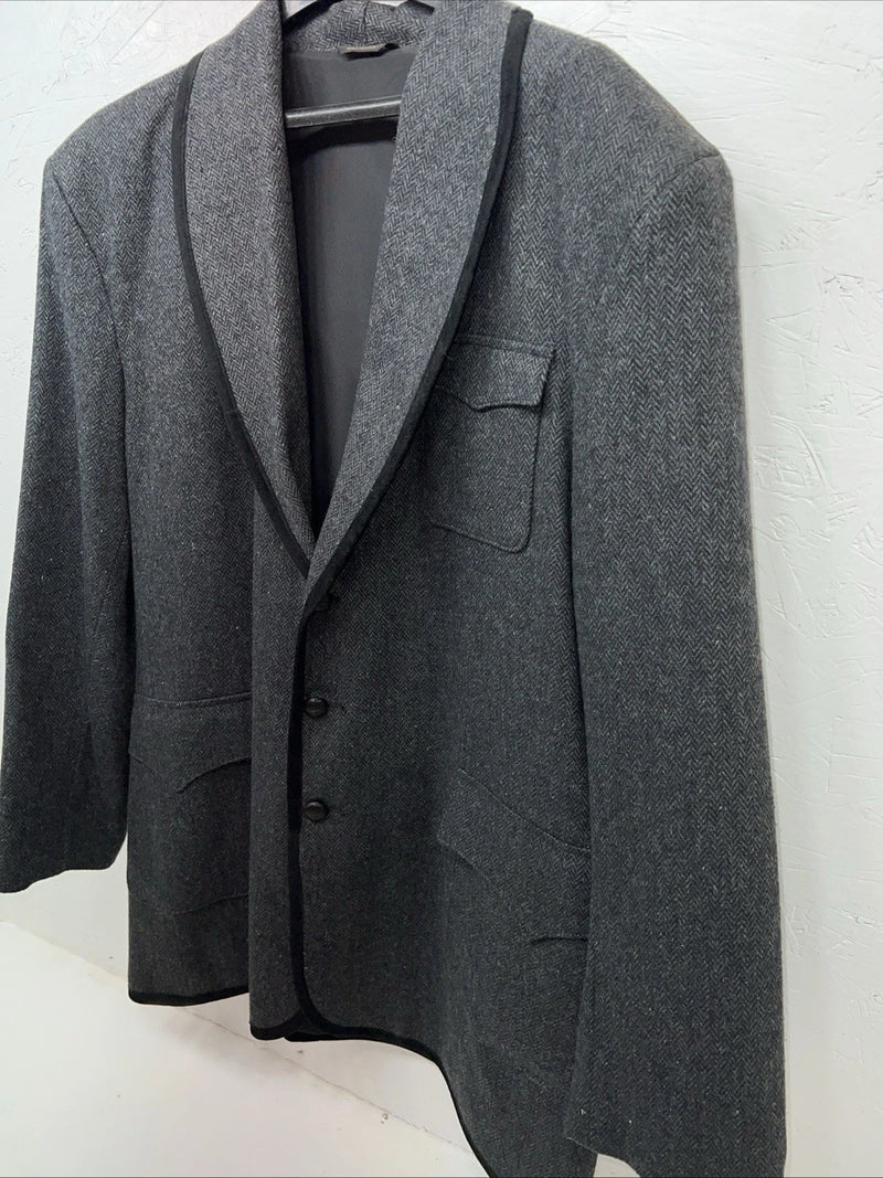 New Men’s Pioneer Wear Gray Suit Jacket 44 #12562 W-600