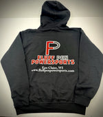 Fluff Pen Powersports Sweatshirt Hoodie ATV UTV Snowmobile Jet Ski Black Unisex