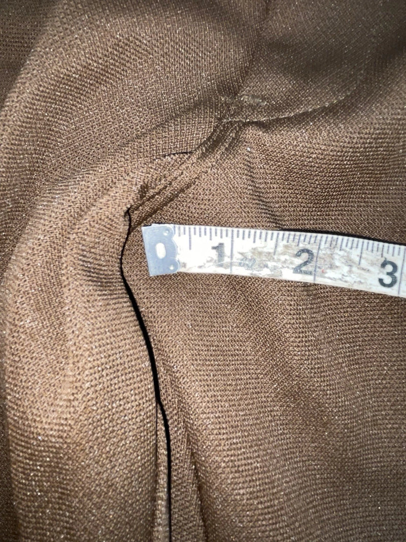 New Vintage Brown Panhandle Slim Polyester Pants #B25C360 SS-15