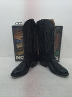 New Men’s Black Nocona Cowboy Boots. 8001 7.5 7 1/2 E E E. 3-152