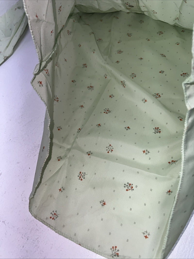 New Mens Green HbarC Ranchwear Pearl Snap Long Sleeve Shirt. Medium I-30