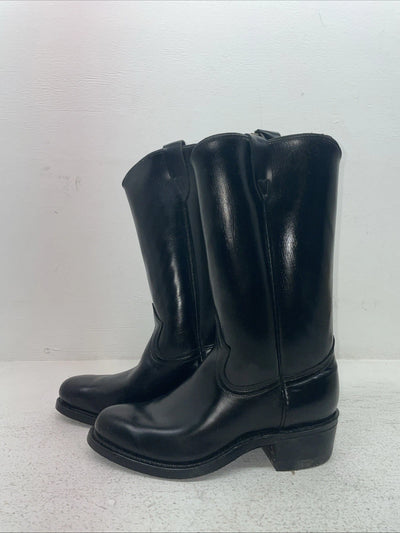 New Men’s Black Vulcan Cowboy Boots. 24 7943 7.5 7 1/2 D. 1-79￼