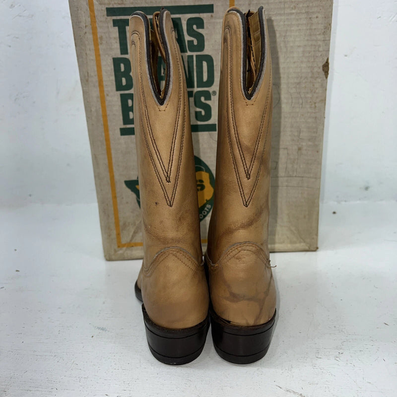 New Women’s Brown Texas Brand Cowboy Boots. 4844 5.5 5 1/2. 20-13
