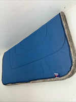 New ABetta Blue Fleece Saddle Pad 31x31 #12170 Pad-18