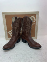 New Youth Brown Bronco Cowboy Boots. B 1894 3.5 3 1/2 D. 22-67