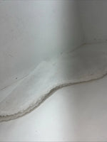 New White Wool English Saddle Seat Cover PP-17