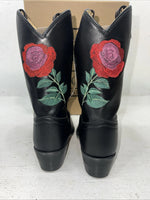 New Women’s Black Smoky Mountain Cowboy Boots. 3688 Y 6.5 6 1/2. 19-61