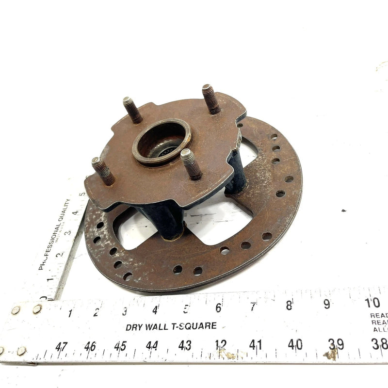 2002 Bombardier Quest 500 OEM Wheel Hub W/Rotor 705500634 AB14