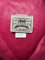 New Women’s 1849 Authentic Ranchwear Pink Western Show Vest Small H-601