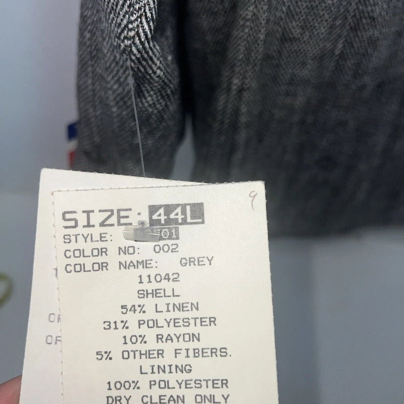 New Men’s Pioneer Wear Grey Suit Jacket 44L #12501 AA-606