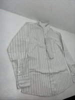 New Women’s Green Stripped On Course English Fitted Riding Shirt. Large G-20 