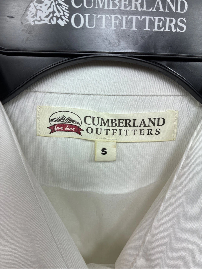 New Women’s Cumberland White Designed Short Sleeve Pearl Snap MM-70
