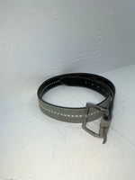 New Blue Genuine Leather Weaved 360 Belt #952 JJ-83