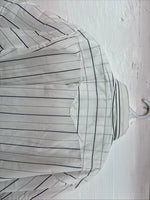 New Men’s Panhandle Slim White Stripe Long Sleeve Pearl Snap 18 2XL AA-115