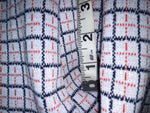 New Vintage Blue And Red Lined Dickson Jenkins Polyester Pants #723 3A-124