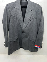 New Men’s Pioneer Wear Blue Suit Jacket 46L #12537 HH-607