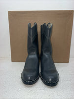 New Youth Gray Bronco Cowboy Boots. B 1502 4.5 4 1/2 D. 22-113