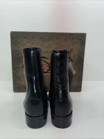 New Women’s Black Lace Up Laredo Cowboy Boots. 28 120 7.5 7 1/2 M. 17-106