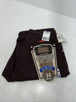 New Men’s Brown Cowboy Cut Wrangler Slim Fit Denim Jeans. 15x34 F-33