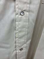 New Men’s ELY Cattleman Tan Short Sleeve Pearl Snap 18.5  2XL H-69