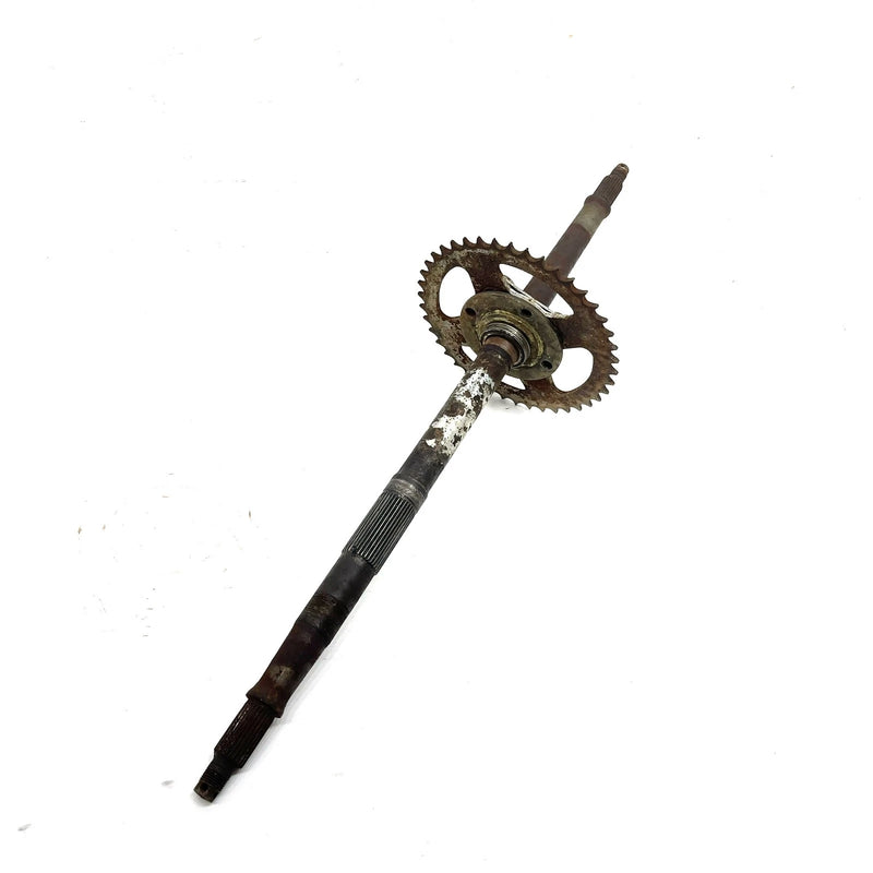 1987 Honda FourTrax 200 TRX200SX 2x4 OEM Rear Axle W/Sprocket 42310-HB3-770 AH91