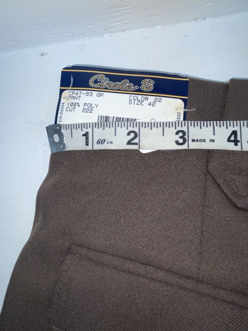 New Vintage Green Circle S Polyester Pants #CP4793 XX-92