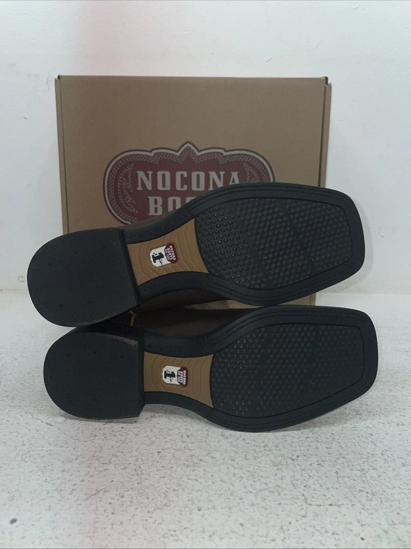 New Youth Brown Nocona Cowboy Boots. N K 5053 4.5 4 1/2 D. 22-68