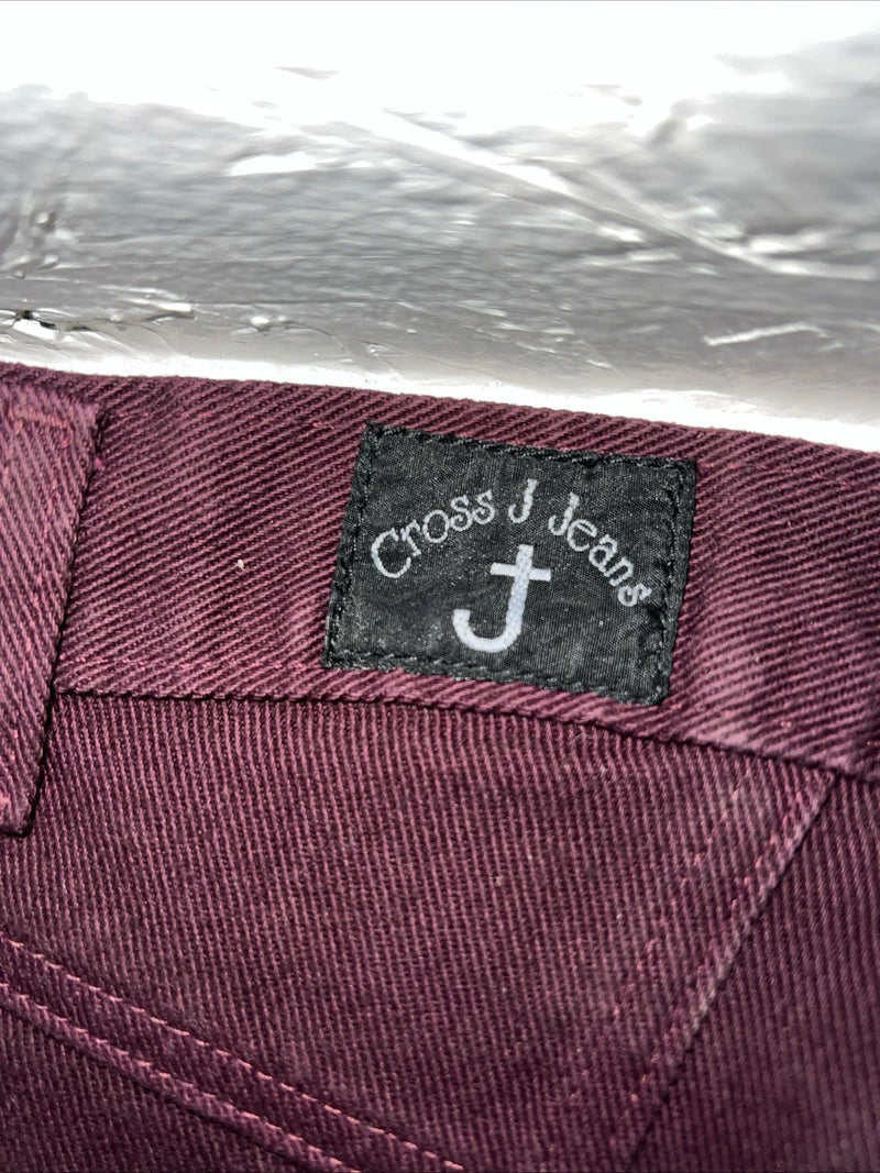 New Women’s Purple Cross J Regular Fit Denim Jeans. 7/8x36 P-19
