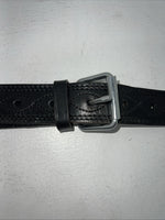 New Tough 1 Black Leather 1 1/2” Back Flank Cinch W/roller Buckles S-51