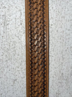 New Brown Genuine Leather Wrangler Tooled 34” Belt #593-02 Z-9
