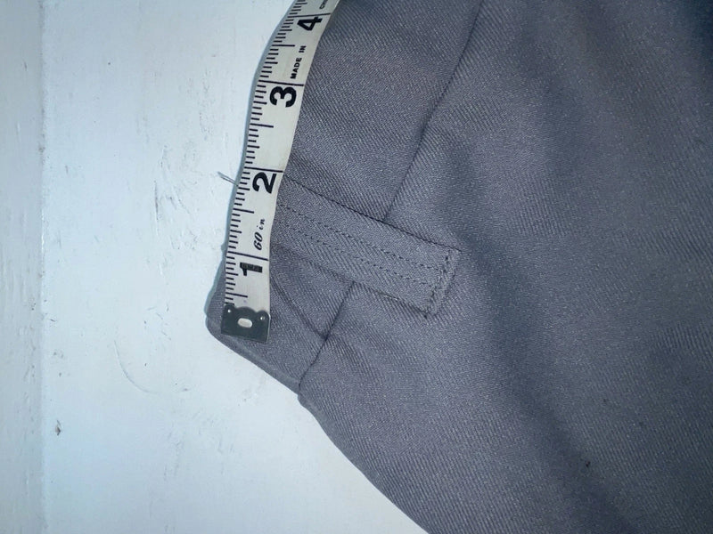 New Vintage Gray H Bar C Polyester Pants #477 3A-58