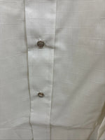 New Men’s Panhandle Off White Long Sleeve Pearl Snap XL J-34