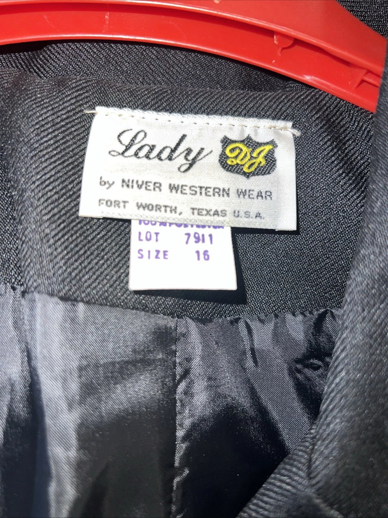 New Women’s Black Dickson Jenkins Short Jacket 16 #7911 WW-28