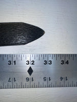 New Black Genuine Leather Textureed 28” Belt #02500 NN-58
