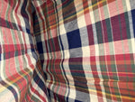 New Men’s Colored Plaid Panhandle Slim Long Sleeve Button Up Shirt L 3B-119