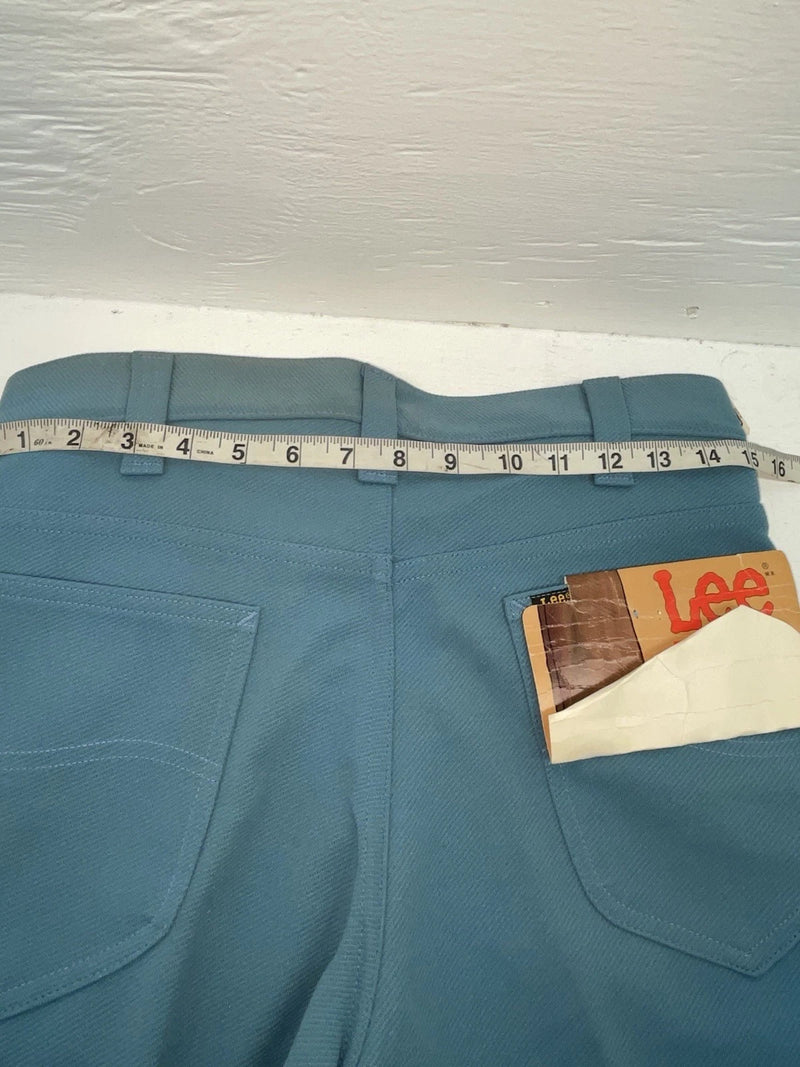 New Vintage Blue Lee Polyester Pants #2004044 VV-31
