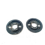96 Yamaha Kodiak 400 YFM400FW 4x4 OEM Front Brake Plate Set 3HN-27208-00-00 AY64