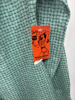 New Women’s Dickson Jenkins Green Design Long Sleeve Pearl Snap Size 30 GG-2