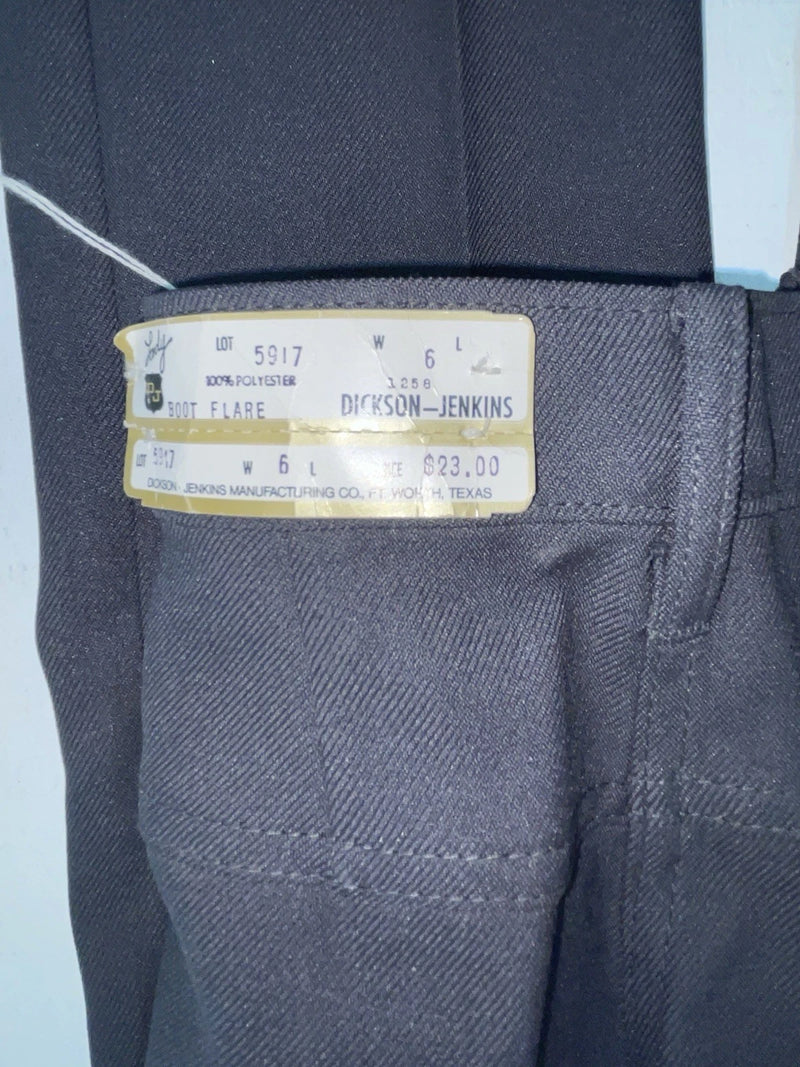 New Vintage Gray Dickson Jenkins Polyester Pants #5917 3A-88
