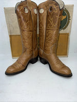 New Women’s Brown Texas Brand Cowboy Boots. L 195 6 M. 19-18