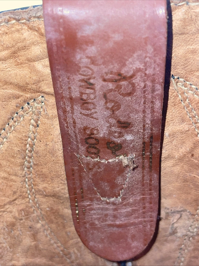 New Men’s Brown Rodeo Cowboy Boots. 5044 8.5 8 1/2 D. 3-125