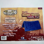 New Tough 1 Red Double Fleece Pony Saddle Pad 24x24 #31-665 Pad-6