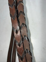 New Silver Fox Brown Full English Caveson Bridle #20-1419-0-0 BB-17