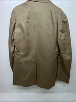 New Men’s Panhandle Slim Tan Suit Jacket 42 #1072 LL- 607
