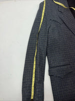 New Men’s Pioneer Wear Blue Plaid Suit Jacket 48L #12504 AA-600