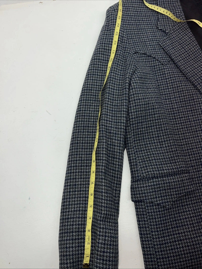 New Men’s Pioneer Wear Blue Plaid Suit Jacket 48L #12504 AA-600