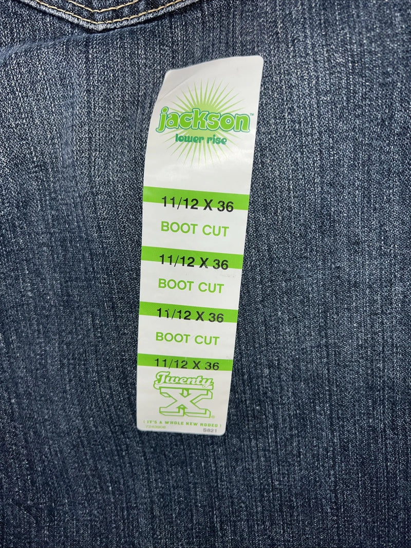 New Women’s Twenty X Low Rise Denim Jeans. 11/12x36 N-4