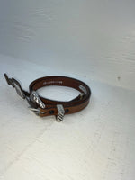 New Brown Genuine Leather Nocona 32” Belt #993015021 JJ-154