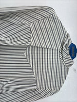 New Women’s TexasTogs Stripe Long Sleeve Zip Up Show Shirt Size 30 3B-2