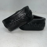 New Black Leather Lace Stirrups FF-15